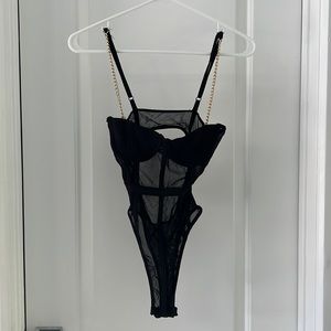 Bodysuit - Chain Detail